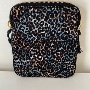 Ports Leopard print zip top padded tablet sleeve